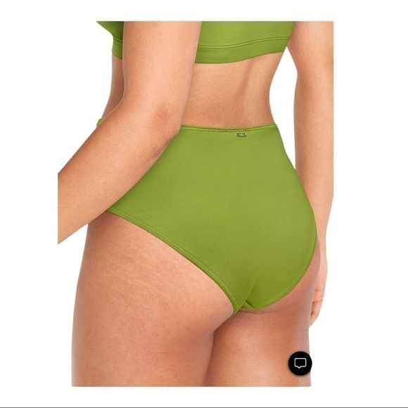 ♥️victoria Secret♥️ SWIM HIGH WAIST BIKINI BOTTOM size (Medium) - Picture 2 of 6